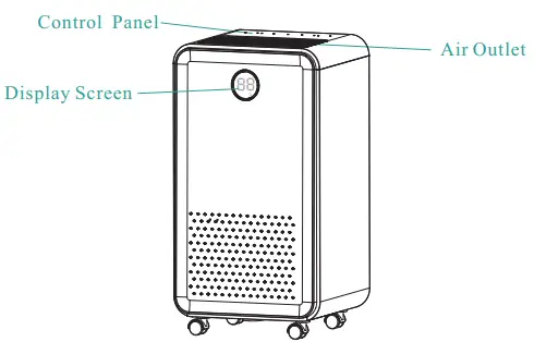 Sleavon-D001F-Home-Dehumidifier-FIG-2