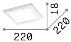 ideal-lux-Aura-Square-Ceiling-Lamp-fig 1