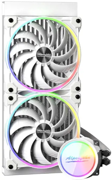 GLETSCHERWASSER 280mm ALO Liquid Cooler with ARGB