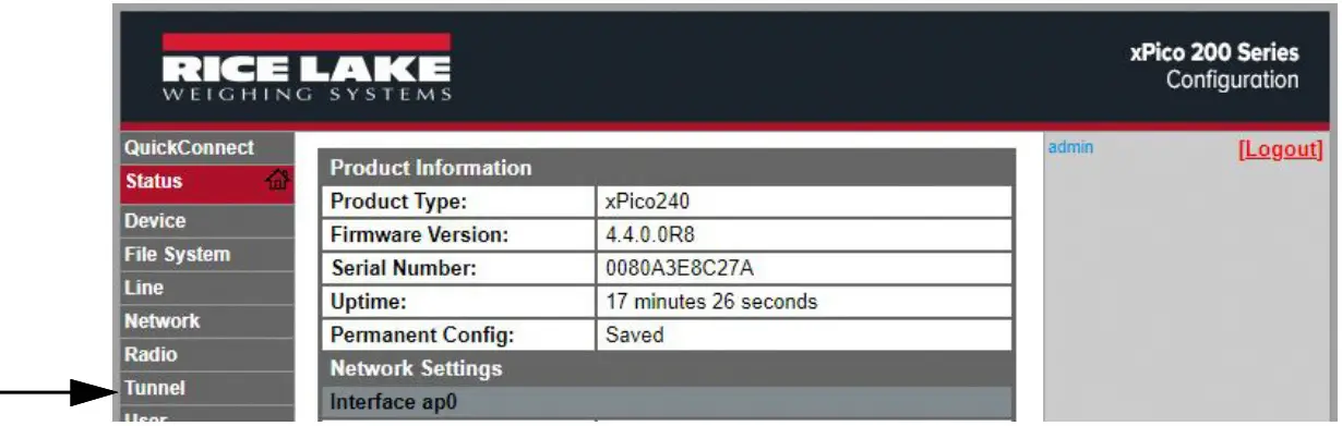 RICELAKE CW 90 90X Checkweighing Indicators - Web Manager with Tunnel