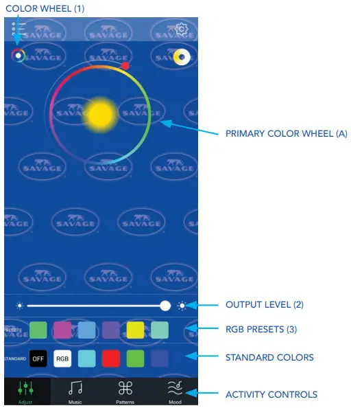 SAVAGE RGB-RL-TTT 12 inch Tabletop RGB Ring Light - figure 5