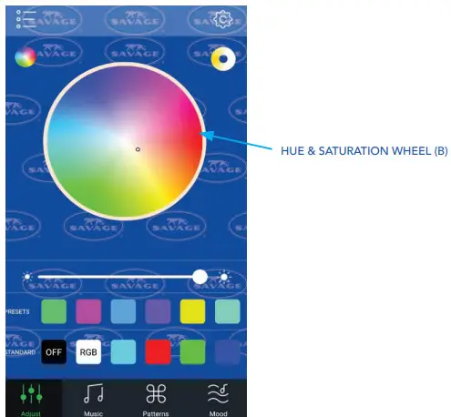 SAVAGE RGB-RL-TTT 12 inch Tabletop RGB Ring Light - figure 6