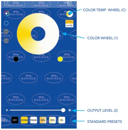 SAVAGE RGB-RL-TTT 12 inch Tabletop RGB Ring Light - figure 7