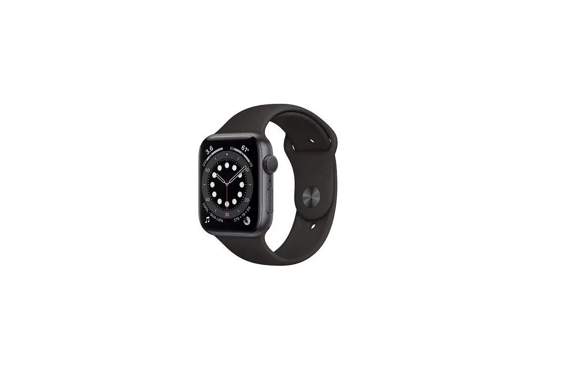 Apple Watch Series 6 With Black Sport Band User Guide