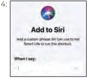 SIRI VOICE CONTROL