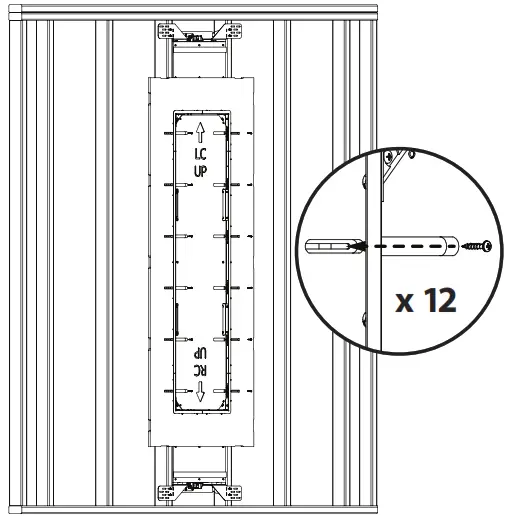 MARTIN LOGAN Statement40XW Flagship Performance In-Wall Line Source Speaker - STEP 6