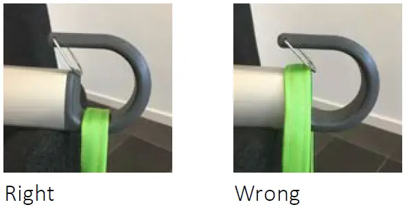 HUMAN CARE 55300H Roomer S Overhead Lift with Hanger Bar safety Instruction