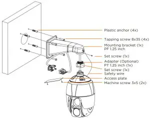 INSTALLING THE MOUNTING ACCESSORY