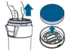 Cleaning & Replacing the Filter Figure 2