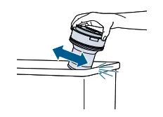 Emptying the Dirt Tank Figure 3