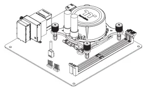 thermaltake CLW0222-B Water 3.0 Performer C with Low Noise Cable - Block2