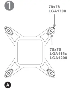 thermaltake CLW0222-B Water 3.0 Performer C with Low Noise Cable - LGA1700