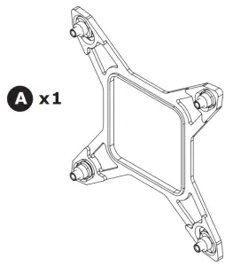 thermaltake CLW0222-B Water 3.0 Performer C with Low Noise Cable - parts