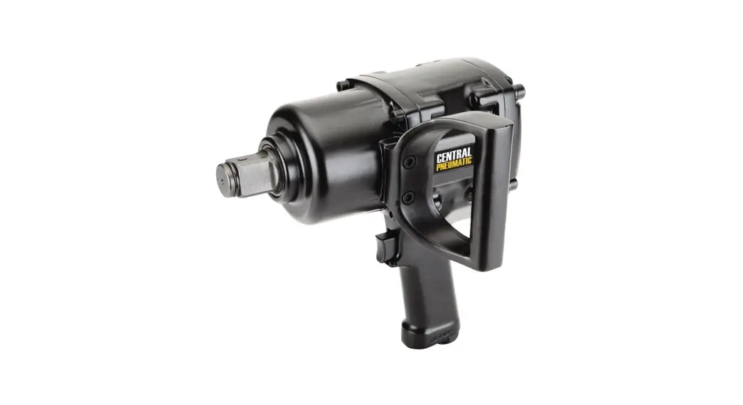 Harbor Freight 62355 Central Pneumatic 1 Inch Pistol Grip Air Impact Wrench Owner's Manual