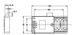 FIG 4 Product Installation Dimensions