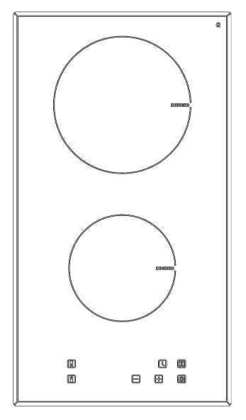 eurotech ED IC302 ED IC302 30cm Induction Cooktop