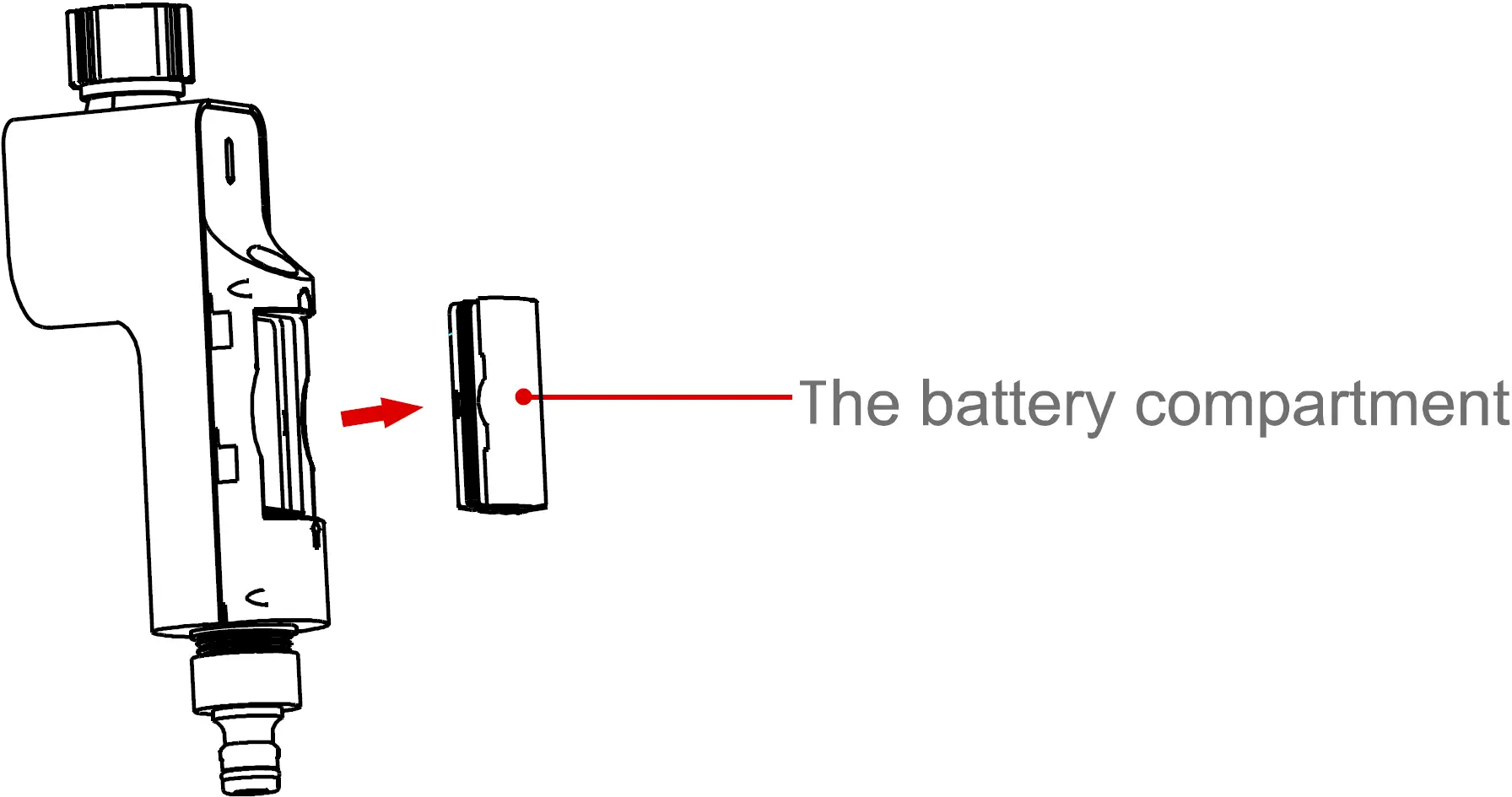 Remove the Battery Compartment