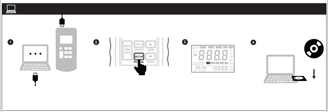 MASTECH MS6513 Digital Thermometer fig4