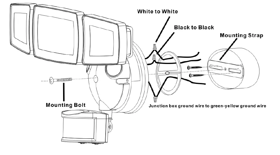 Shenzhen Ustellar Technology UT88105 Motion Activated Security Light-6