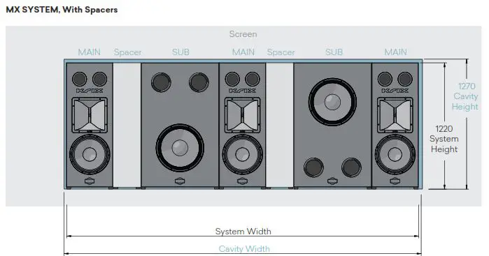 Krix MX 20 Modular Portable Speaker System- MX SYSTEM 2
