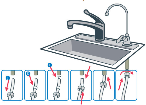 aquasana AQ-5300+ Under Counter Water Filter- Easy to install 5