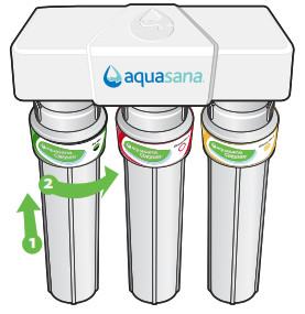 aquasana AQ-5300+ Under Counter Water Filter- Easy to install 8