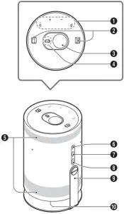 SAMSUNG SP-LSP3BLAXZA The Freestyle FHD HDR Smart Portable Projector - Product Overview