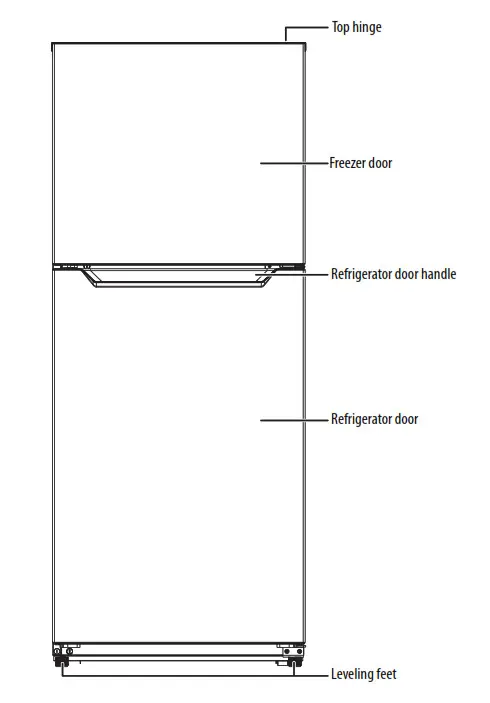 INSIGNIA Refrigerator - Exterior