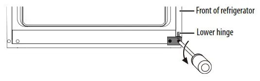 INSIGNIA Refrigerator - Front of refrigerator