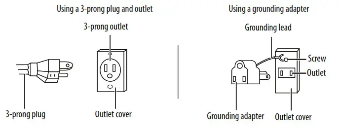 Providing the correct power source