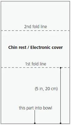 Chin Rest Paper Cover