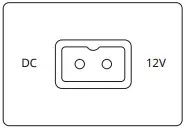 AstroAI LY2006A Mini Fridge 6L Mirror Fridge - Button2