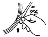 LENOXX CD1400N Stereo 3CD Mini Hi-Fi System Instruction Manual - PLACE THE TONE ARM TO THE DESIRED POSITION OF THE RECORD