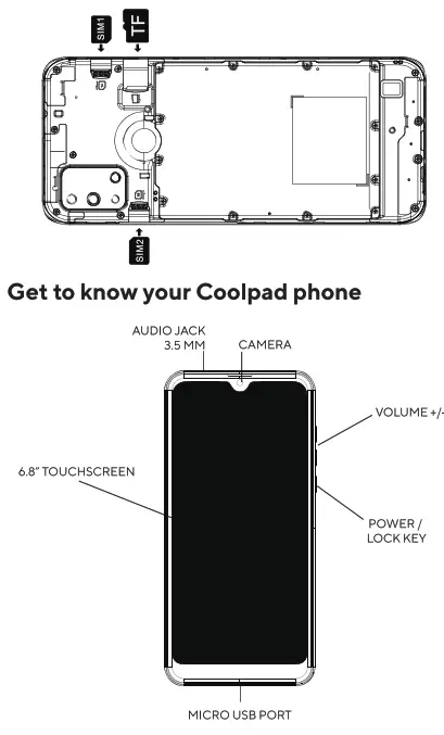 coolpad C203 4G Smartphone- PHON