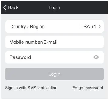 geeni Smart Wi-Fi Floodlight Camera - STEP 3 Login to the App