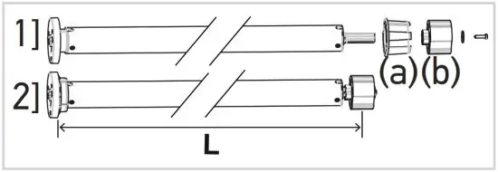 sOmfy Sonesse ULTRA 30 WF Zigbee Li-ion RTS Shade Motor - RTS Shade Moto