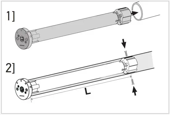 sOmfy Sonesse ULTRA 30 WF Zigbee Li-ion RTS Shade Motor - drive