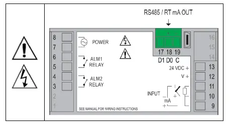 NOVUS N1540 Process Indicator FIG 5