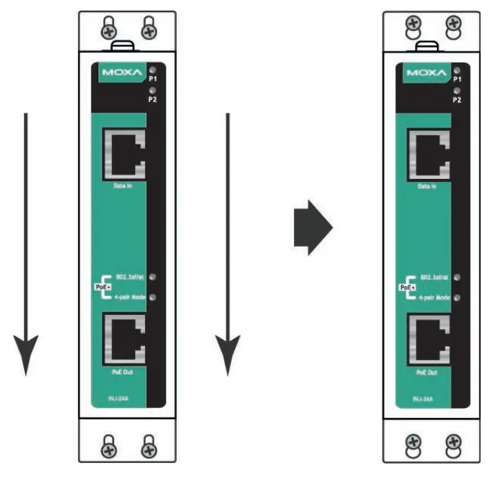 MOXA INJ 24A Series High Power PoE Injector - fig 3