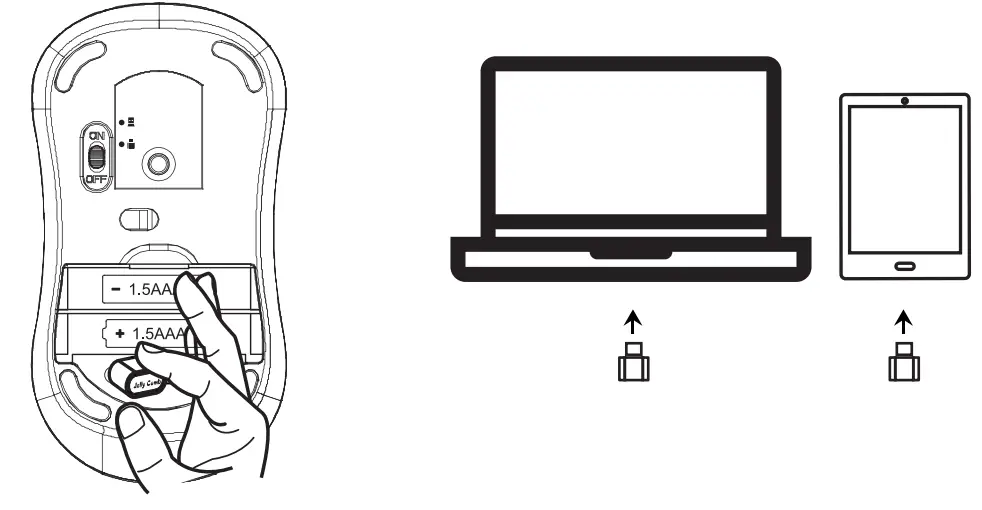 Xiaomi-MD161-Mi-Dual-Mode-Wireless-Mouse-4