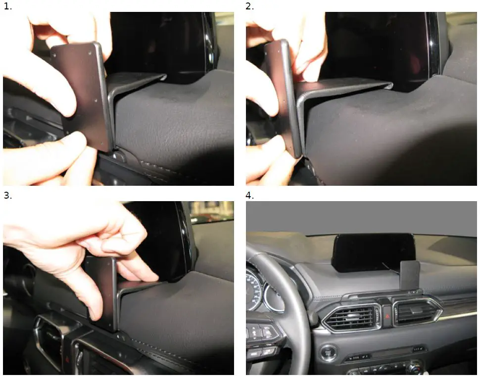 Brodit- 855325- ProClip- ONLY -for Models -with CD- Slot -FIG 3