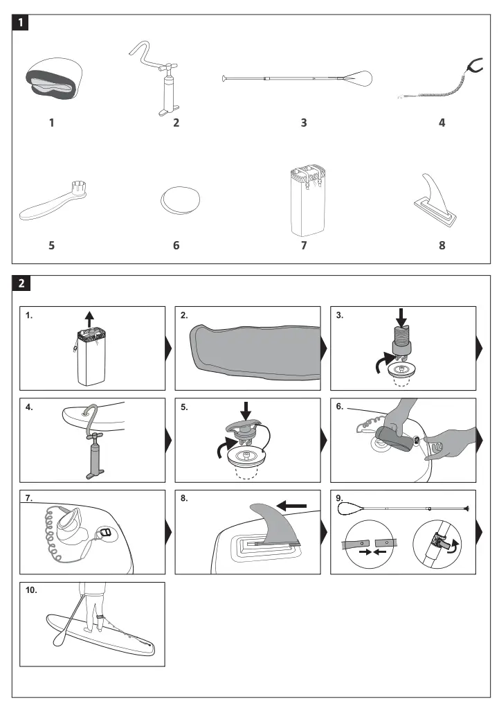 KAYOBA 014234 Inflatable Bathing Boat - Fig