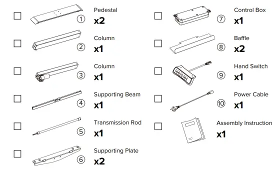 mopio B08NJK2T1S Sterling Standing Desk - BOX A