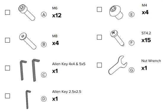 mopio B08NJK2T1S Sterling Standing Desk - Hardware2