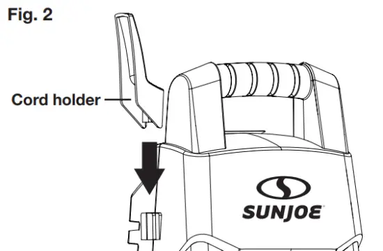 SNOW JOE SPX205E RM Electric Pressure Washer - Assembly2