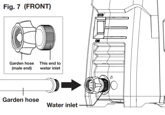 SNOW JOE SPX205E RM Electric Pressure Washer - Assembly20