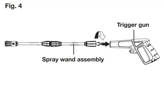 SNOW JOE SPX205E RM Electric Pressure Washer - Assembly5