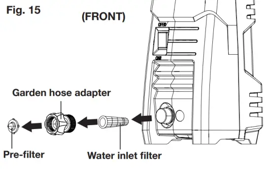 SNOW JOE SPX205E RM Electric Pressure Washer - Maintenance1