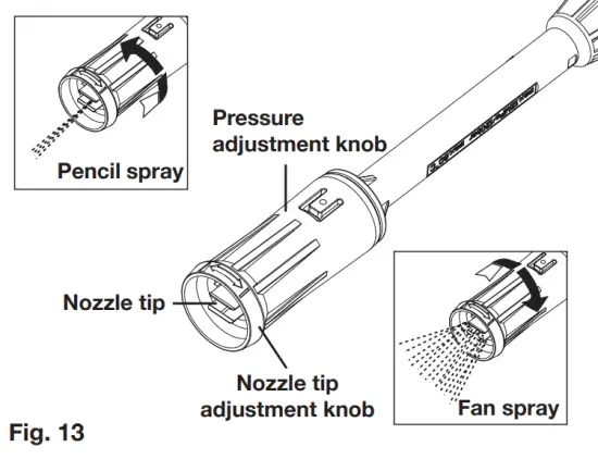 SNOW JOE SPX205E RM Electric Pressure Washer - wand1