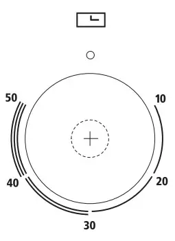 ARTUSI CAFG90X 90cm Freestanding Dual Fuel Oven - Control knob
